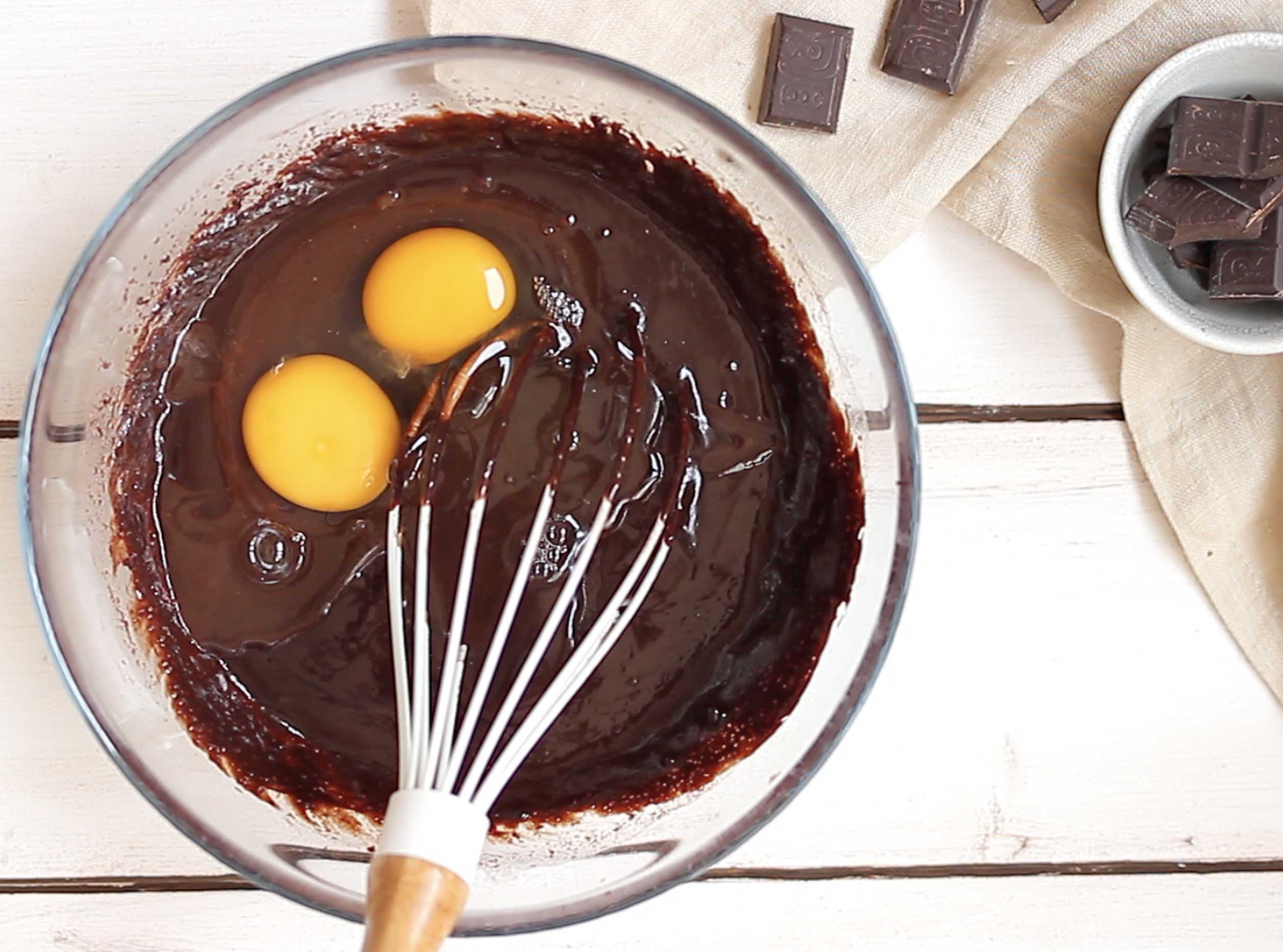 Torta cremosa al cioccolato senza farina - Step 3