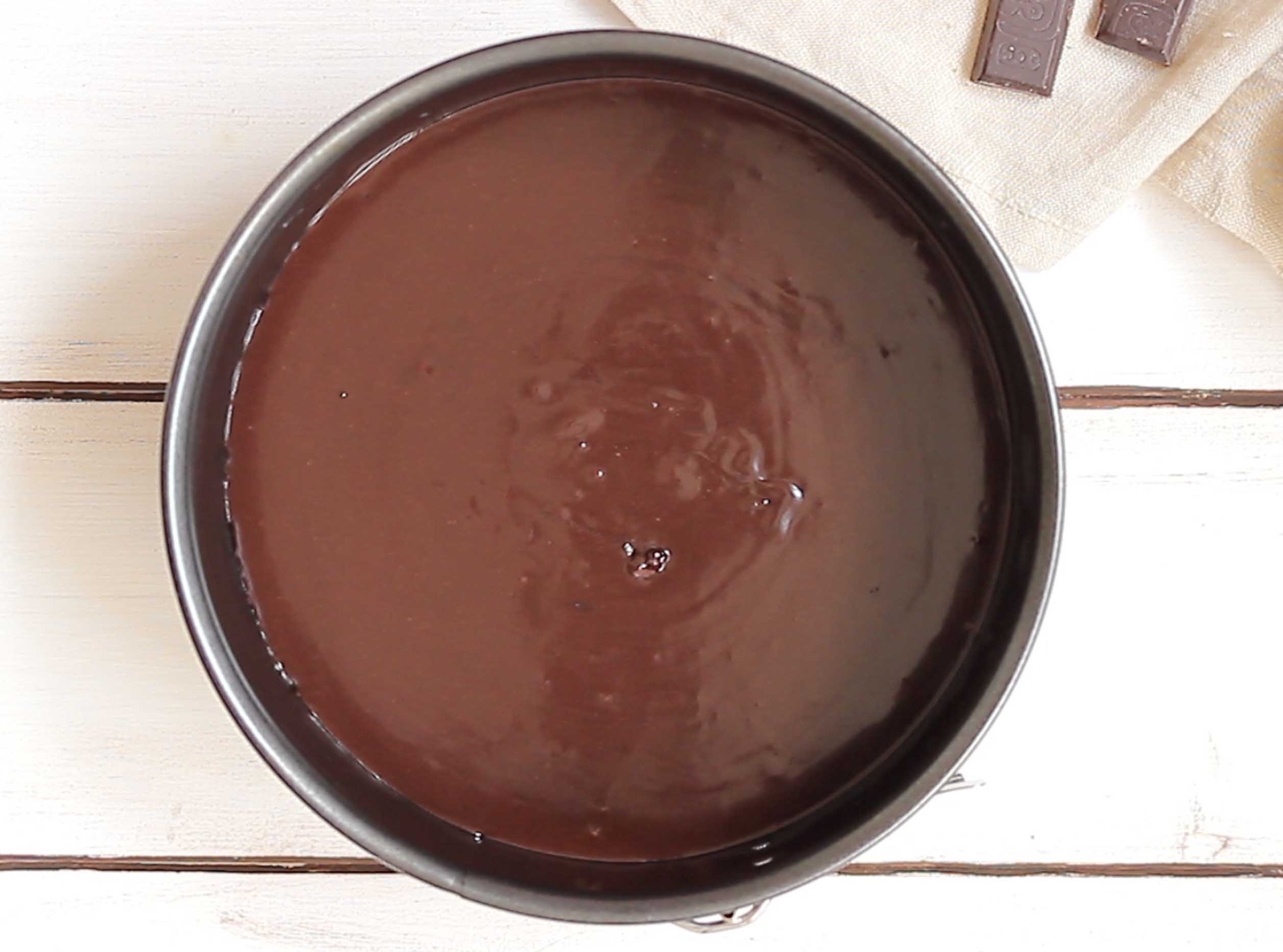 Torta cremosa al cioccolato senza farina - Step 4