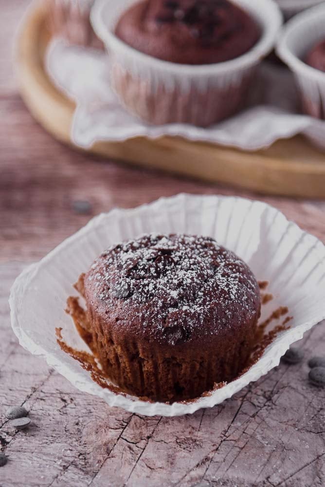 Muffin al cioccolato con albumi - Step 10
