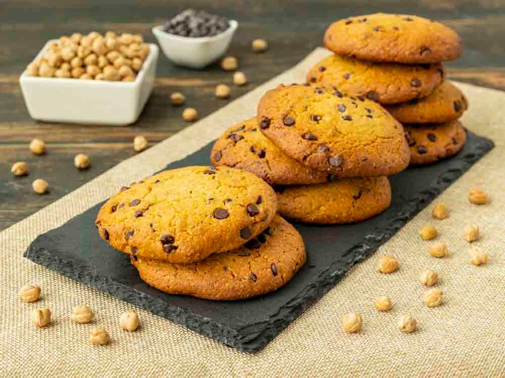 Cookies con gocce di cioccolato e farina di ceci - Step 10