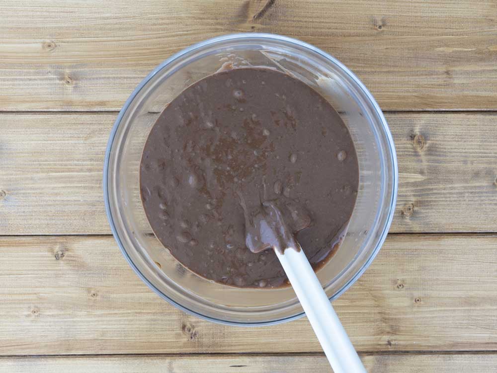 Torta soffice allo yogurt cioccolato e pere - Step 6
