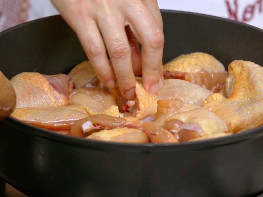 Pollo in potacchio - Step 2