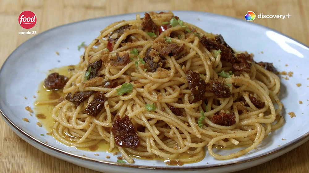 spaghetti aglio olio e peperoncino di Benedetta
