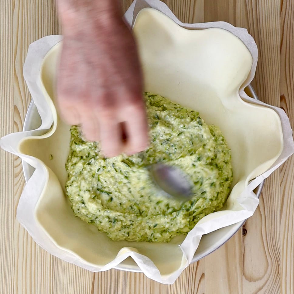 Torta salata con zucchine - Step 5