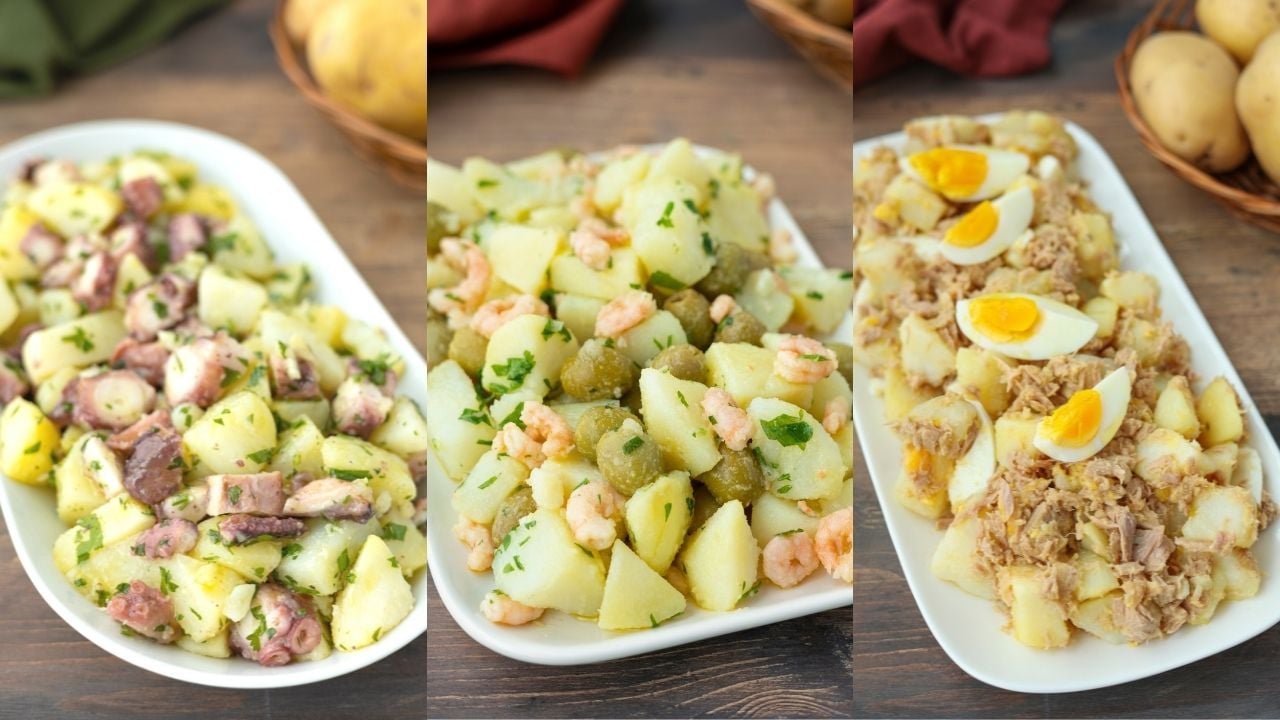 Insalate di patate: 3 idee facili e veloci