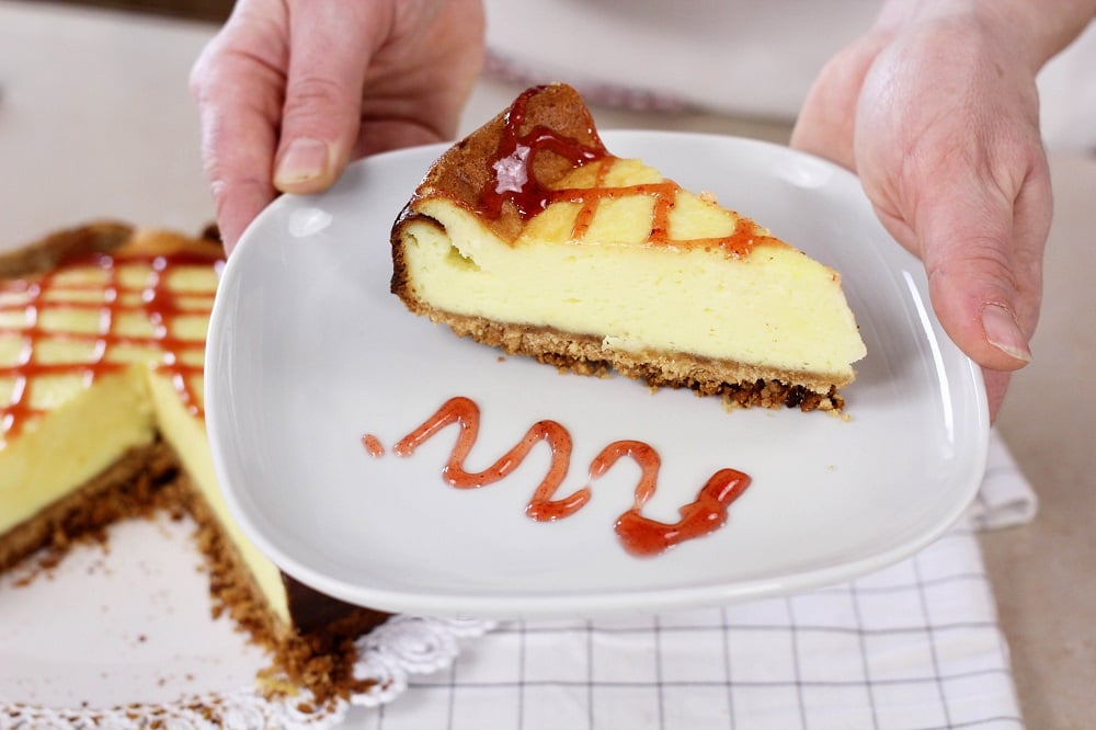 Cheesecake all’italiana cotta al forno - Step 9