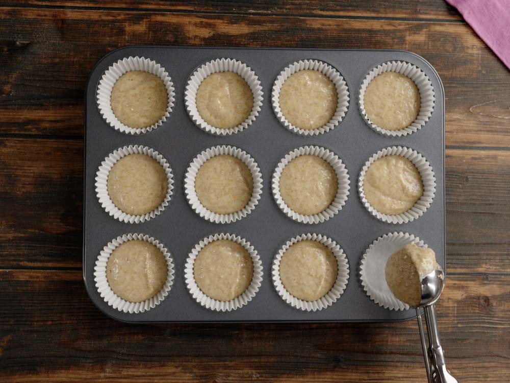 Muffin integrali ai mirtilli - Step 6