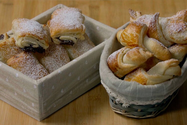 Pain au chocolat e croissant furbi