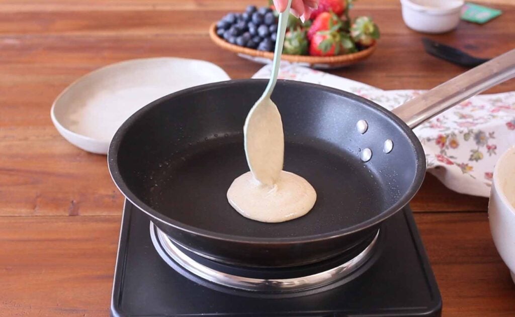 Pancake senza uova - Step 2