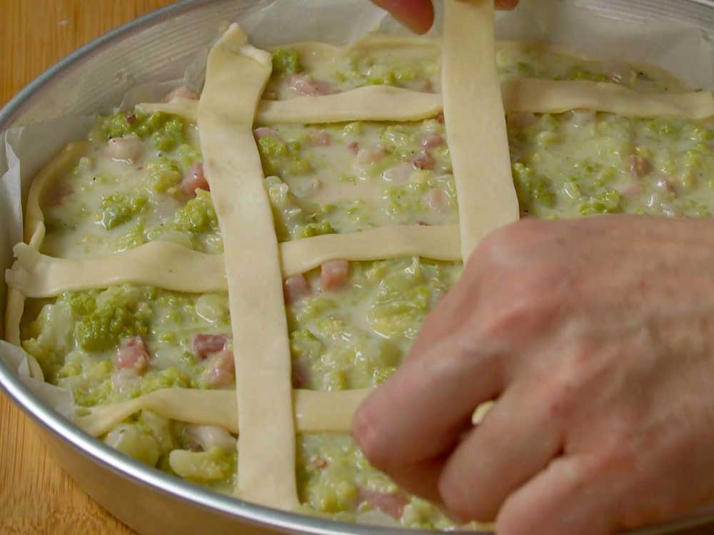 Torta salata cavolfiore e pancetta - Step 11