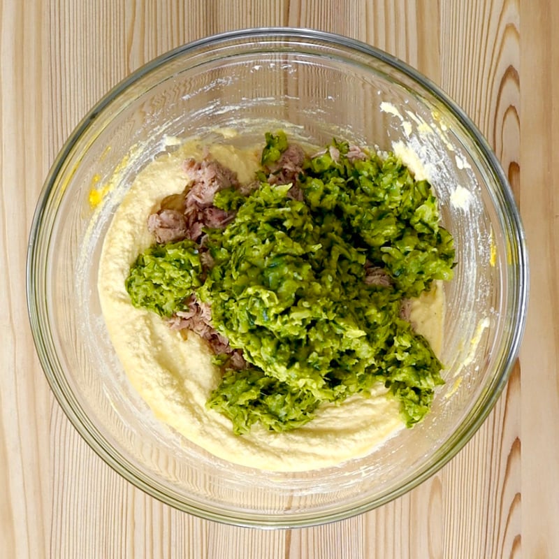 Torta salata tonno e zucchine - Step 3