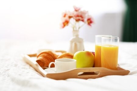Come organizzare una colazione a letto