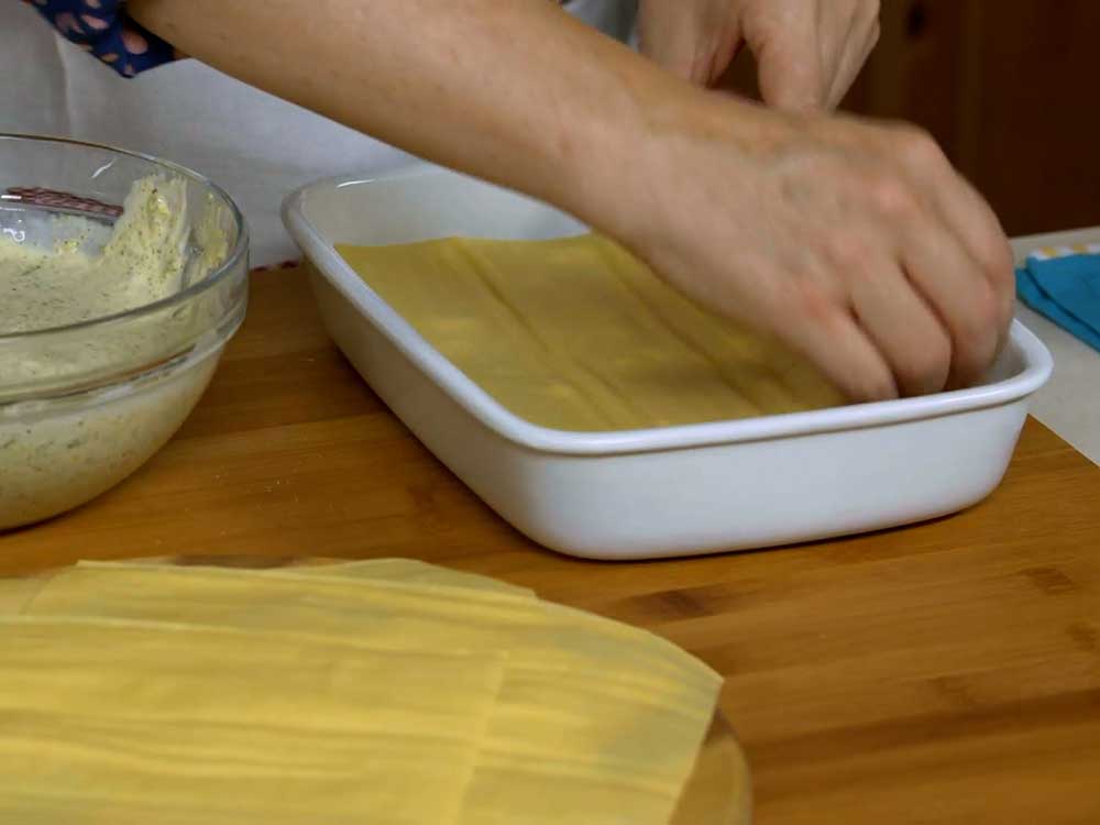Lasagne al pesto di pistacchi - Step 7