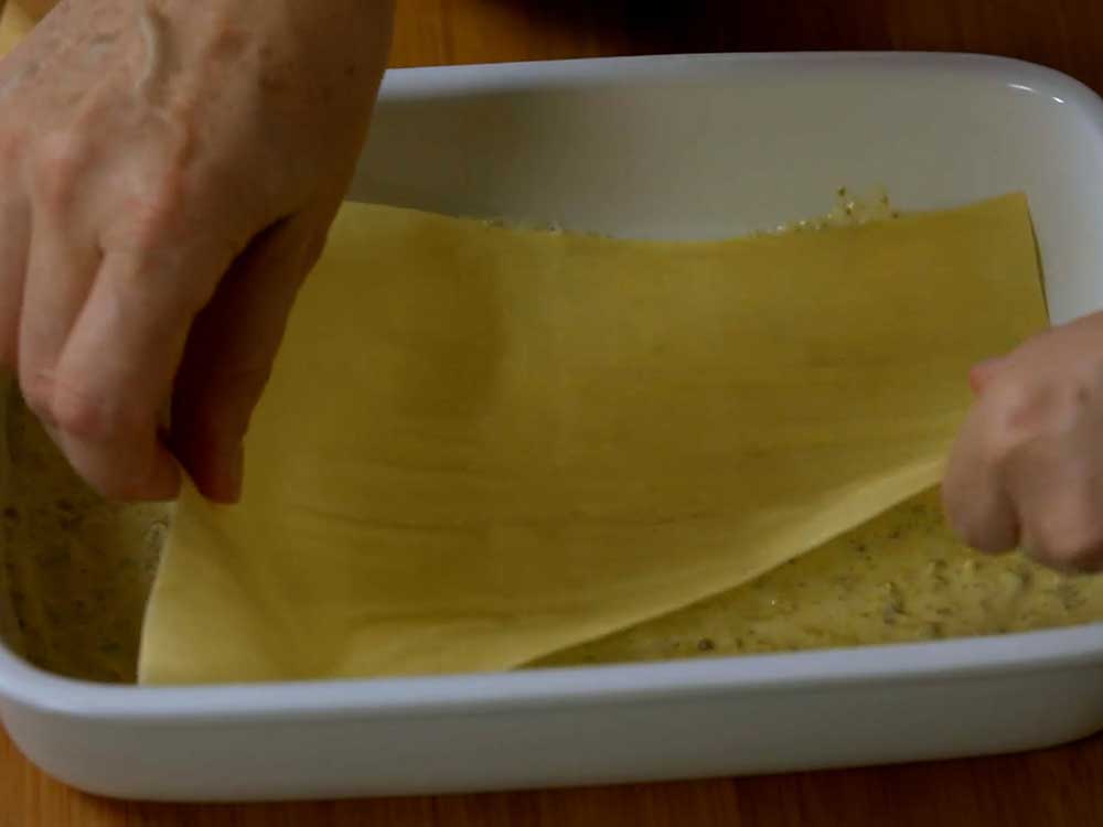 Lasagne al pesto di pistacchi - Step 4
