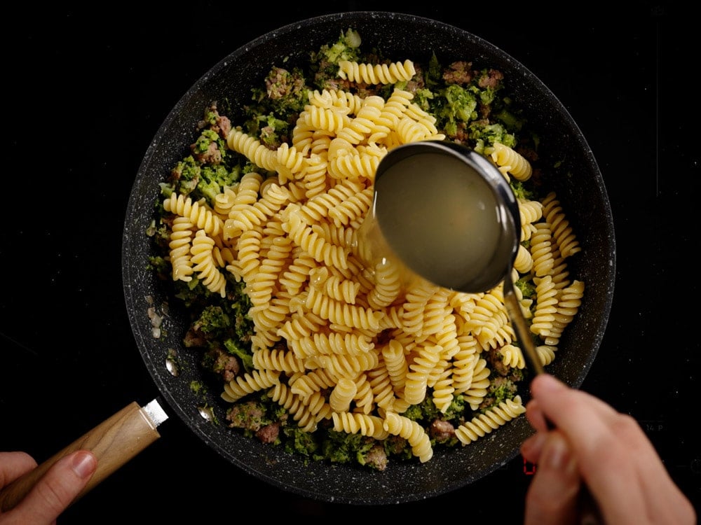 Pasta broccoli e salsiccia - Step 5