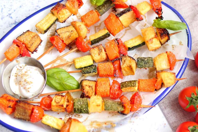 Spiedini di verdure