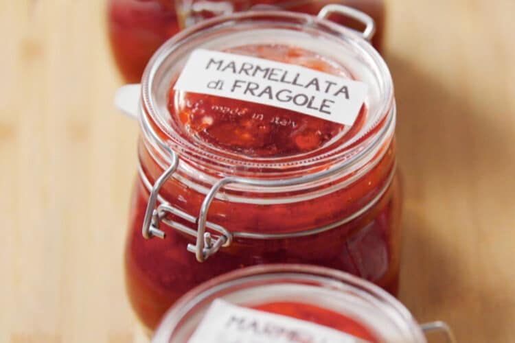 marmellata di fragole