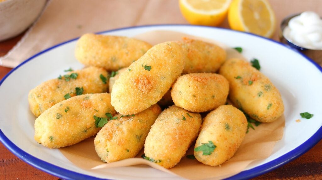 Crocchette di patate al limone