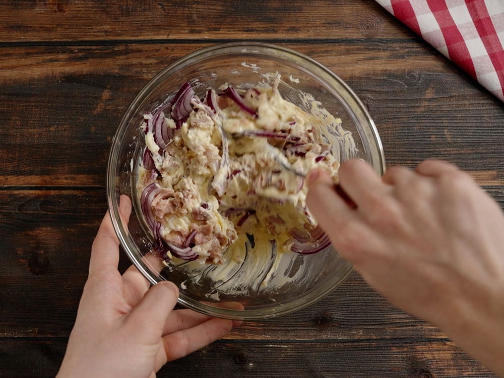 Torta salata tonno e cipolle - Step 5