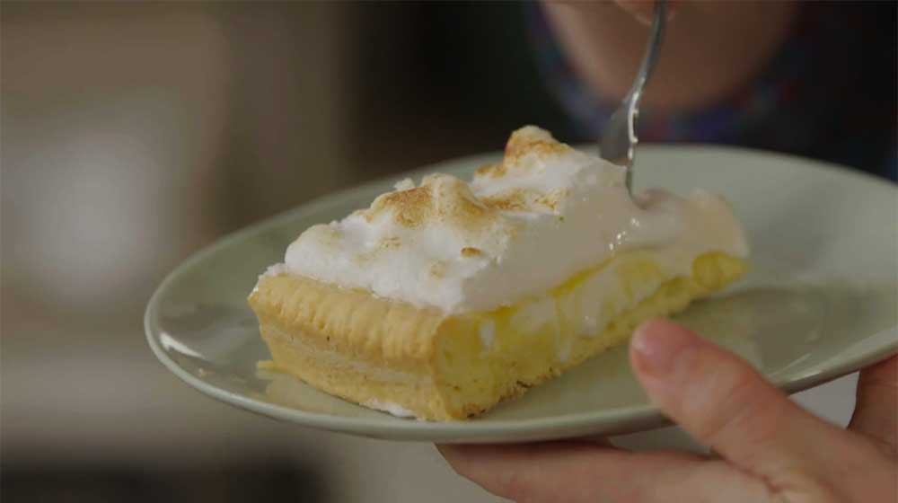 torta meringata al limone