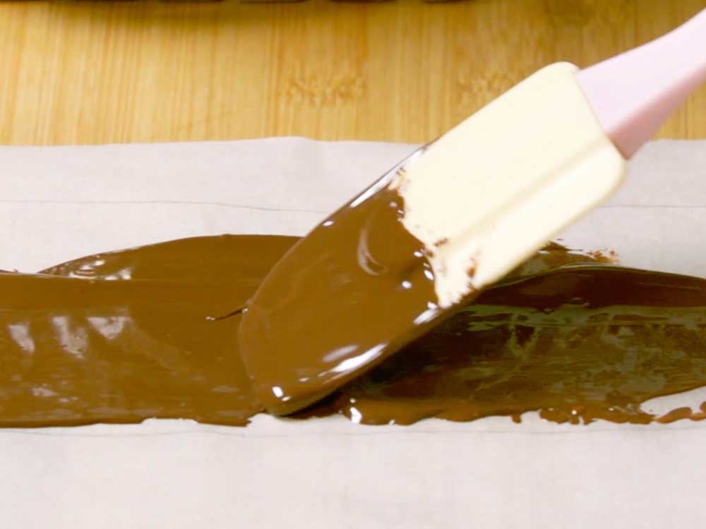 Tronchetto gelato cioccolato e vaniglia - Step 3