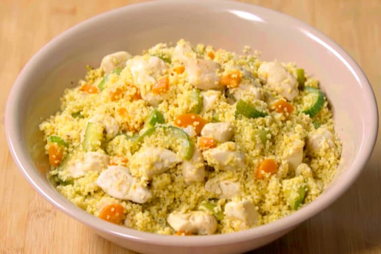 Cous cous con carne e verdure