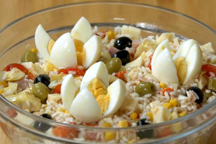 Insalata di riso ricca