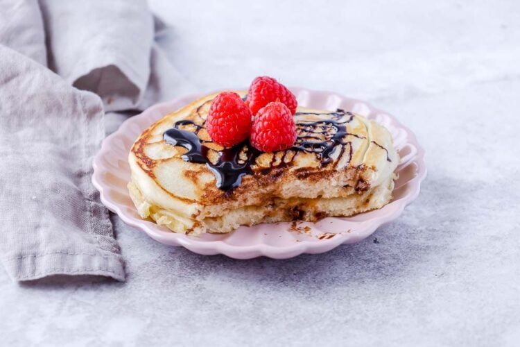 Pancake con acquafaba