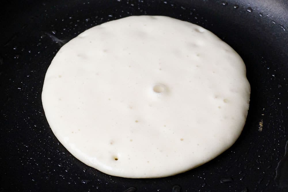 Pancake con acquafaba - Step 7