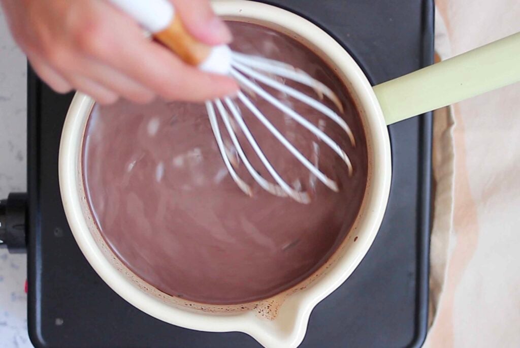 Budino al cioccolato - Step 2