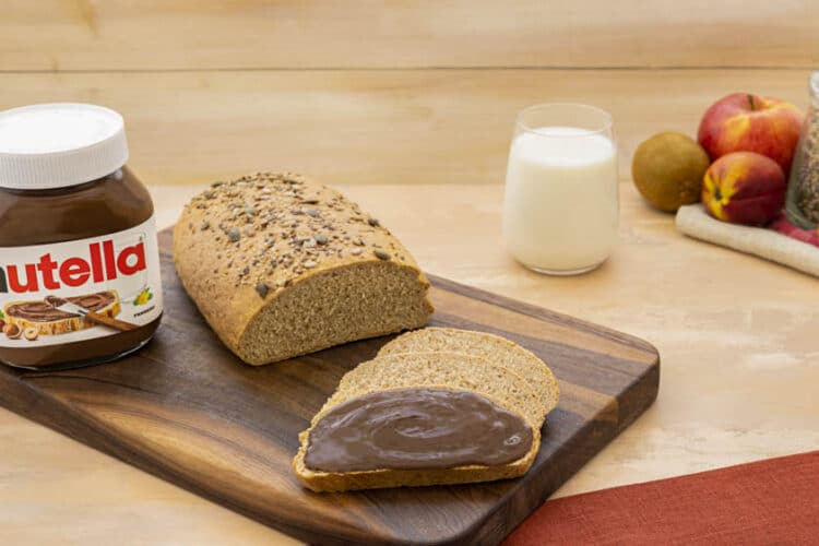 Pane ai cereali con Nutella®