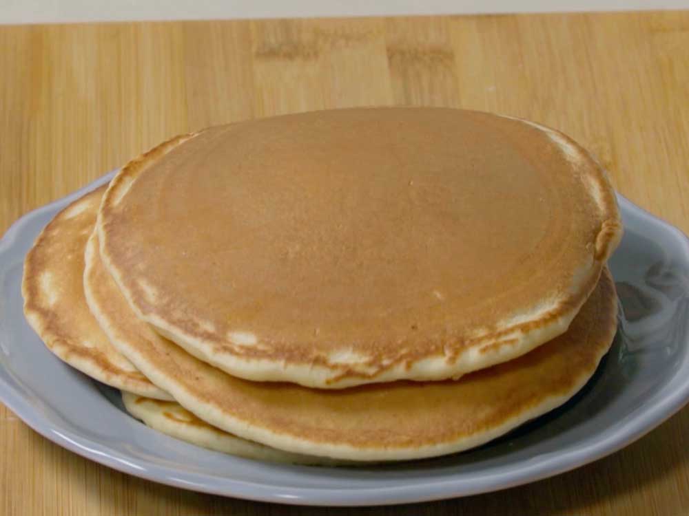 Pancake con sciroppo d’acero - Step 9
