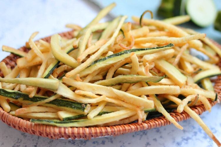 zucchine fritte alla romana