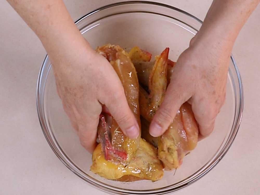 Pollo arrosto con peperoni in friggitrice ad aria - Step 2