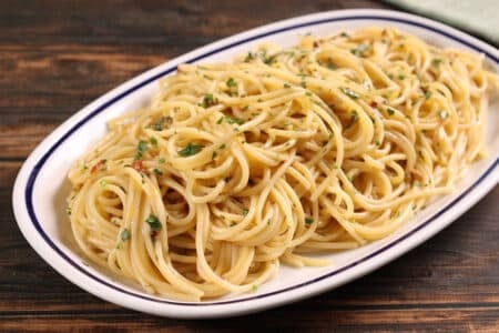 Spaghetti acciughe e limone
