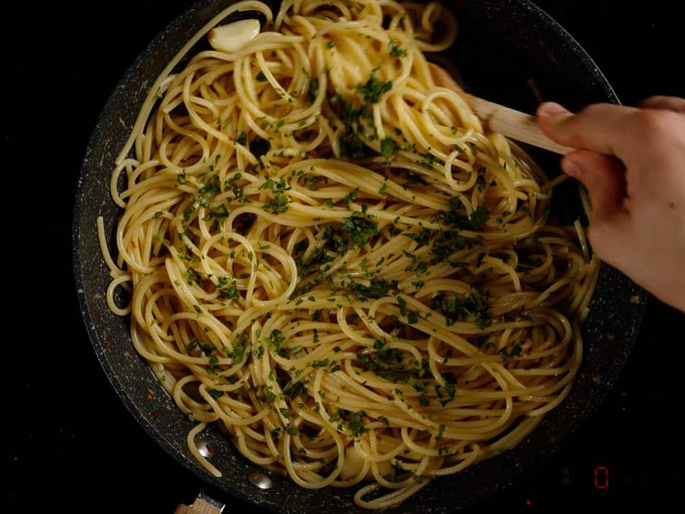 Spaghetti acciughe e limone - Step 6