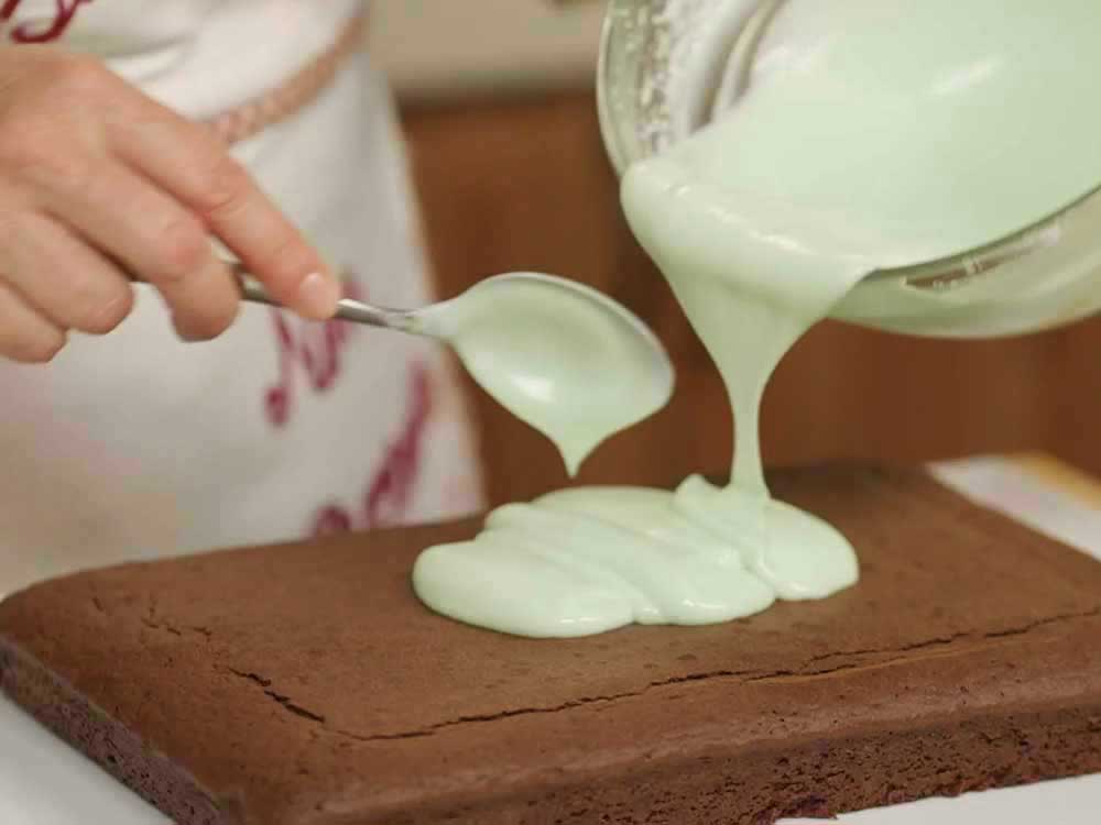 Brownies menta e cioccolato - Step 13
