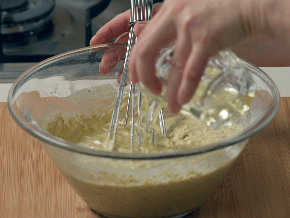 Chiffon cake al pistacchio di Benedetta - Step 5