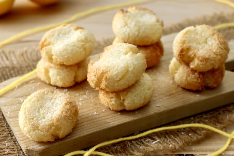 Biscotti cocco e limone