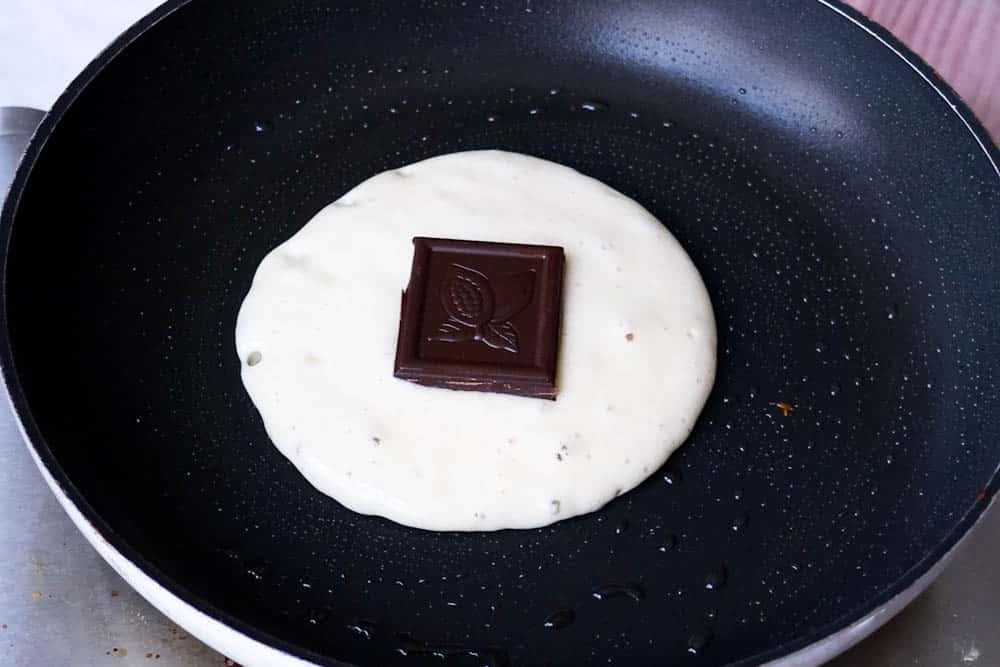 Pancake ripieni di cioccolato - Step 5