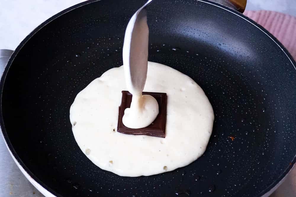 Pancake ripieni di cioccolato - Step 6