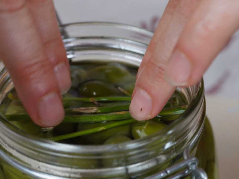 Olive in salamoia - Step 2