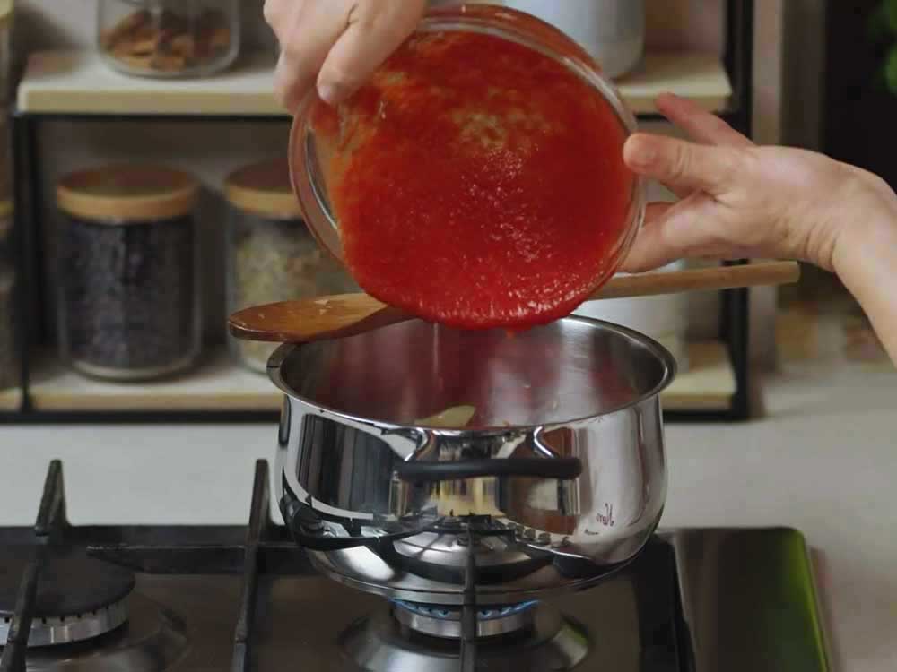 Zuppa al pomodoro di Halloween - Step 2