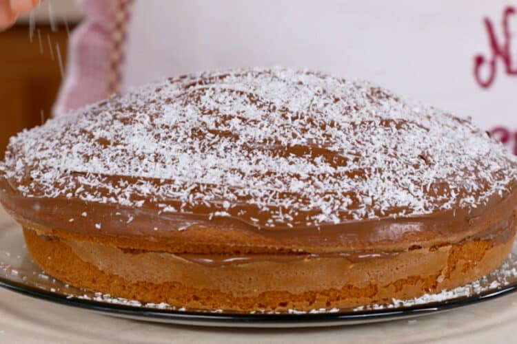 Torta al cocco con Nutella®
