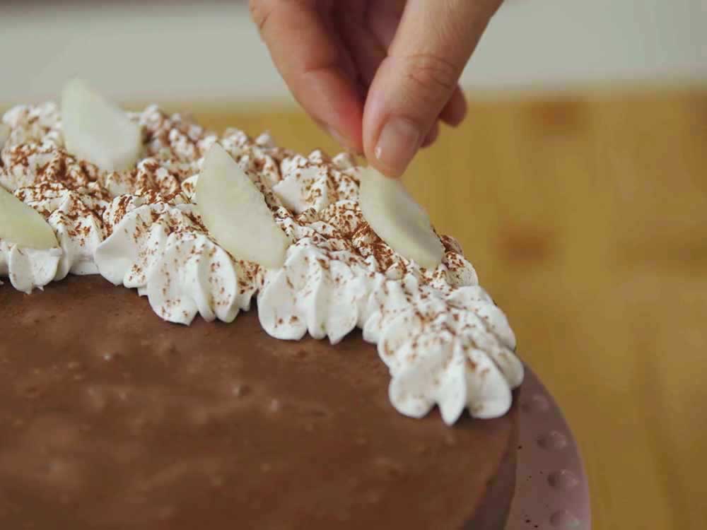 Torta mousse pere e cioccolato di Benedetta - Step 19