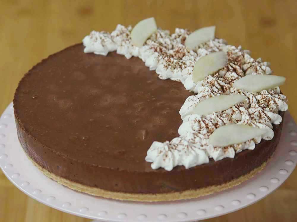Torta mousse pere e cioccolato di Benedetta - Step 20