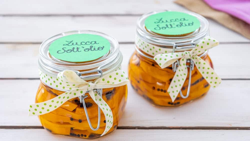 zucca sott'olio