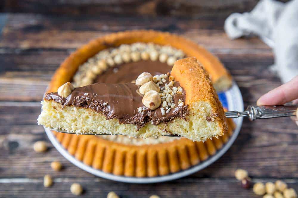 crostata morbida alla nutella