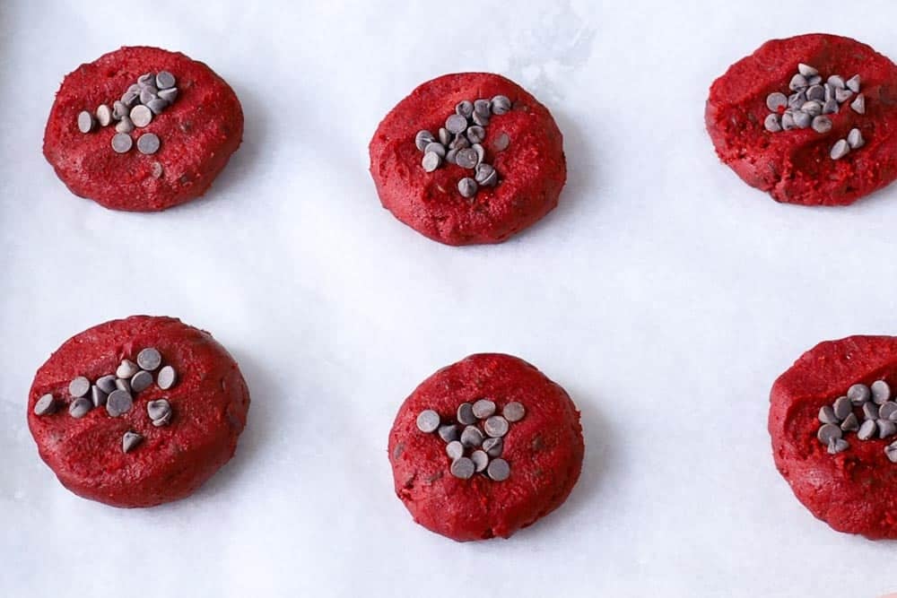 Red velvet cookies - Step 9