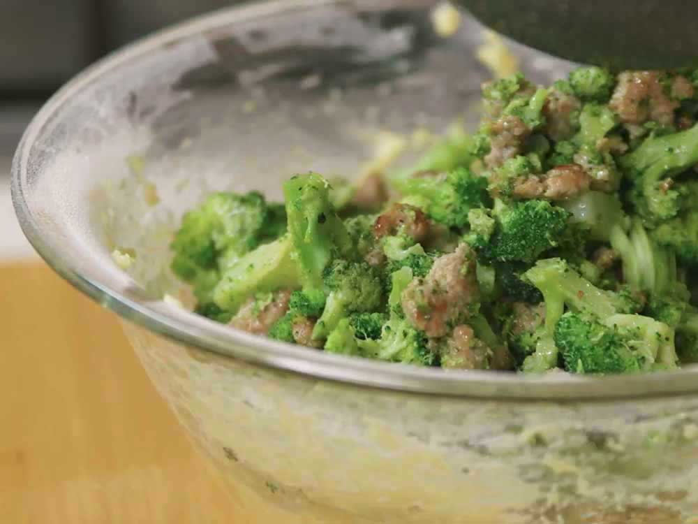 Ciambella salsiccia e broccoli - Step 9